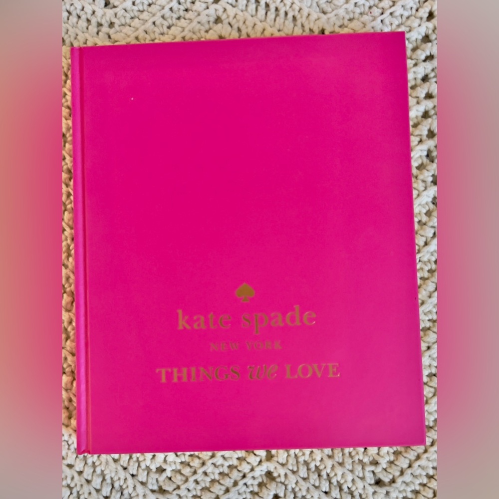 Kate Spade Things We Love Hardcover Book